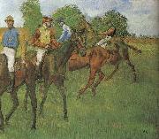 Edgar Degas The horse in the race oil painting artist